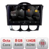 Navigatie Mazda RX8 2008-2011 Android Octa Core Qualcomm 2K Qled 8+128 DTS DSP 360 4G Optical CarStore Technology