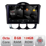 Navigatie Mazda RX8 2008-2011 Android Octa Core Qualcomm 2K Qled 8+128 DTS DSP 360 4G Optical CarStore Technology
