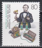 Germania 1984 - 150 de ani de la nașterea lui Philipp Reis, inventator, MNH