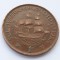 54. Moneda Africa de Sud 1 penny 1942