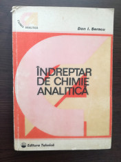 INDREPTAR DE CHIMIE ANALITICA - DAN I. SERACU foto