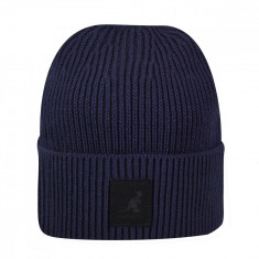 Caciula Kangol Patch Beanie Bleumarin - Cod 2029650369