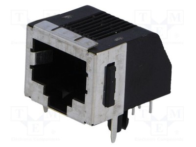 Conector RJ45 soclu PIN 8 Cat 3 ecranat TE Connectivity foto