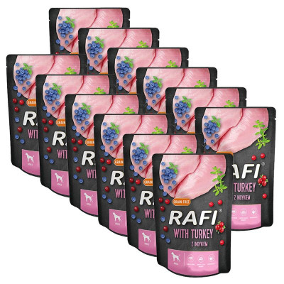 Rafi Adult GF Pat&amp;eacute; with Turkey 12 x 300 g foto