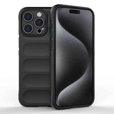 Husa pentru iPhone 15 Pro - Techsuit Magic Shield - Black foto
