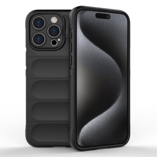 Husa pentru iPhone 15 Pro - Techsuit Magic Shield - Black