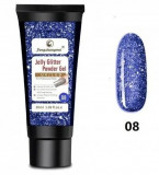 Cumpara ieftin Polygel FSM Jelly Glitter 08 - 30 ml