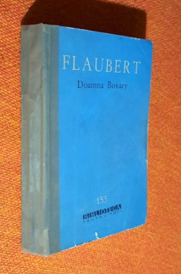 Doamna Bovary - Gustave Flaubert 1962 foto