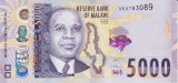 Bancnota Malawi 5.000 Kwacha 2021 - PNew UNC