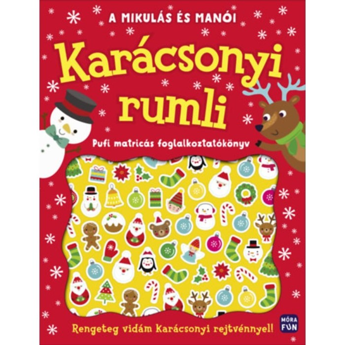 A Mikul&aacute;s &eacute;s man&oacute;i - Kar&aacute;csonyi rumli - Pufi matric&aacute;s foglalkoztat&oacute;k&ouml;nyv