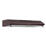 Hota traditionala Heinner HCH-490-BRW, 2 motoare, Putere de absorbtie 304.5 m3/h, Lumina LED, 3 trepte de viteza, 90 cm, Maro