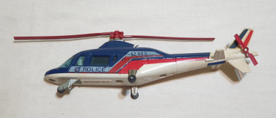 Elicopter Politie - Majorette - jucarie de colectie - made in France foto