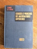 Lot 2 carti de matematica autori rusi in franceza si rusa - P. Danko,... / R3F, Alta editura