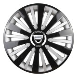Set 4 Capace Roti, potrivite jantelor de R14, pentru Dacia, model falcon dual