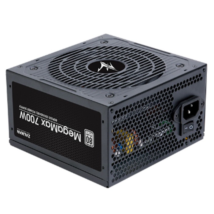 SURSA Zalman &quot;TXII&quot;, 700W, certificare 80 Plus , non-modular, fan 120mm, negru, &quot;ZM700-TXII&quot; (timbru verde 2 lei)