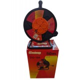Prelungitor rola cu tambur 50m 3x2.5 mm&sup2;, 4 Prize, maner ergonomic pentru transport