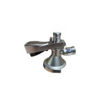 Zapfkopf, Keg - Verschluss, Flach - Fitting, oberer Ausgang - Kelleranstich