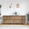 vidaXL Bufeturi 3 pcs stejar artizanal 180 x 35 x 70 cm Lemn compozit 3394510
