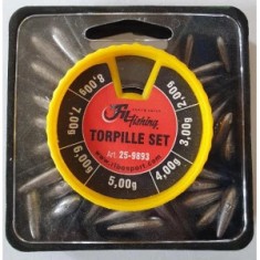 Set Plumbi Culisanti Filfishing 7 Compartimente, 2-8g foto