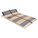 Cumpara ieftin Baza de pat cu sipci, 42 sipci, 7 zone, 120 x 200 cm