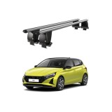 Cumpara ieftin Bare transversale portbagaj auto aluminiu compatibile plafon neted Hyundai i20 BC3 2020- argintii sau negre