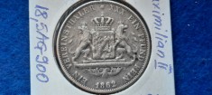 GERMANIA 1 THALER 1862 BAVARIA