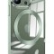 Husa Luxury MagSafe compatibila cu iPhone 15, Full protection, Margini colorate, Verde
