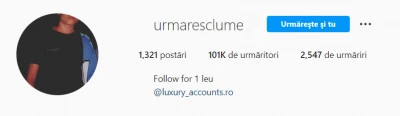 Cont instagram 100k followers foto