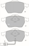 Set placute frana,frana disc AUDI A4 Avant (8E5, B6) (2001 - 2004) KRIEGER 0950006293