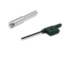 Kr&aacute;tky okr&uacute;hly MINI fr&eacute;zovac&iacute; driek pr.7,6 mm stopka 6mm