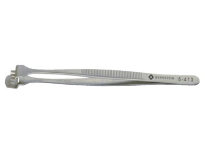 Pensetă BERNSTEIN 130mm pentru poziționare elemente din oțel inoxidabil foto