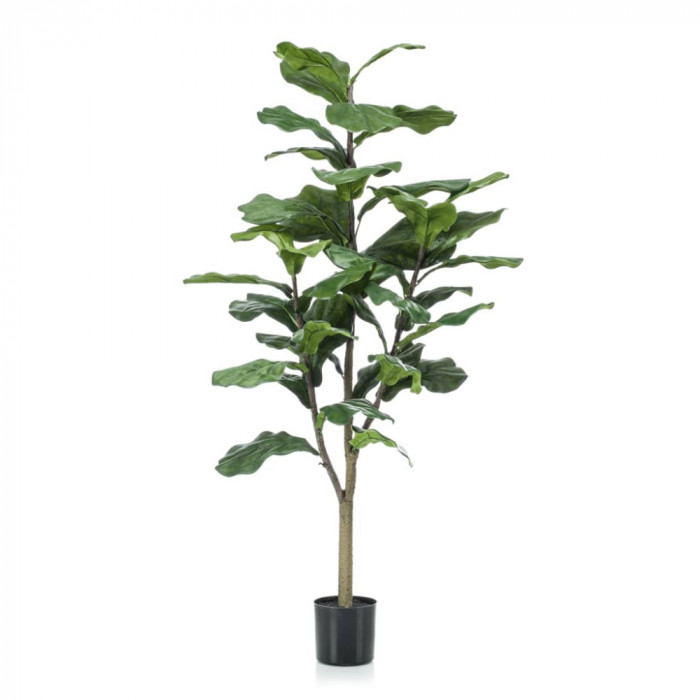 Emerald Ficus artificial Lyrata 120 cm GartenMobel Dekor