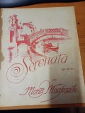AS - PARTITURĂ - MORITZ MOSZKOWSKI - SERENATA OP. 15 NR. 1, pentru pian