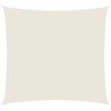 Cumpara ieftin Panza parasolar, crem, 4x4 m, tesatura oxford, patrat