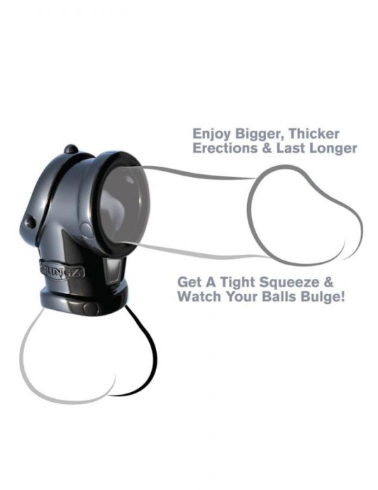 Inel Penis+Testicule Cock Pipe With Ball Stretcher