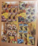 Romania 2014 - Minicoli Fructele si fauna,serii identice MNH