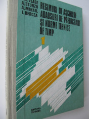 Regimuri de aschiere-Adaosuri de prelucrare si norme tehnice de timp -A. Vlase.. foto