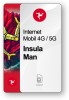 ESIM Internet Insula Man, valabil 30 zile, trafic Nelimitat