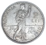 Rom&acirc;nia, 2 Lei 1910, Argint.
