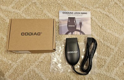 Interfata GODIAG GD101 J2534 Passthru &amp;amp; ELM327 , compatibila J1979 foto