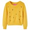 Pulover tricotat pentru copii, ocru, 140 14941