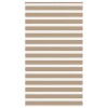 Jaluzea tip zebra 130x200 cm lățime țesătură 125,9 cm poliester