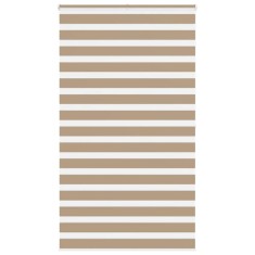 vidaXL Jaluzea tip zebra 130x200 cm lățime țesătură 125,9 cm poliester