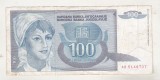 bnk bn Iugoslavia 100 dinari 1992 circulata