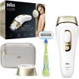 Epilator IPL Braun Silk-expert PRO 5 PL5054 Senzor automat &amp;amp; continuu Skin pro 2.0, 400.000 impulsuri, 10 niveluri de intensitate, 125 de impulsur