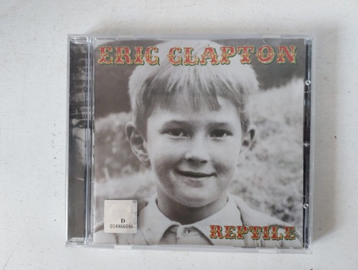 #CD: Eric Clapton &ndash; Reptile, Rock, Funk / Soul, Blues, Pop, Reprise Records