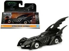 Macheta Batman Forever Batmobile metalica neagra editie de colectie 13 cm