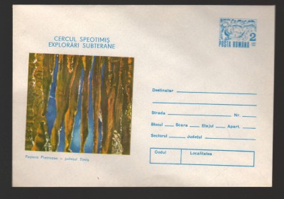 CPIB 16902 INTREG POSTAL - CERCUL SPEOTIMIS EXPLORARI SUBTERA. PESTERA PIETROASA foto