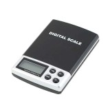 Cantar Digital Buzunar 500g/0.01g LCD, Inox + Husa - Bijuterii, Plicuri, Laborator