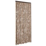 Cumpara ieftin Perdea pentru insecte, bej si maro deschis, 100x220 cm Chenille